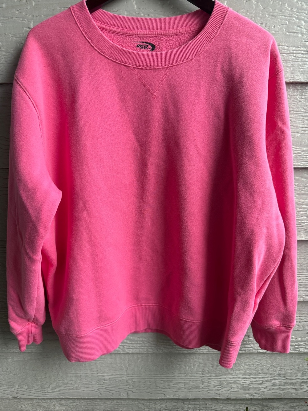 80% Cotton Pink Women's Sweatshirt - 2X